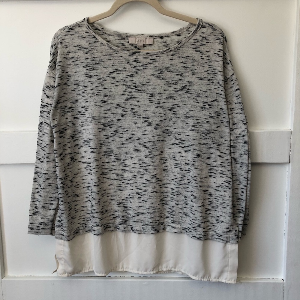 Patterned Loft sweater